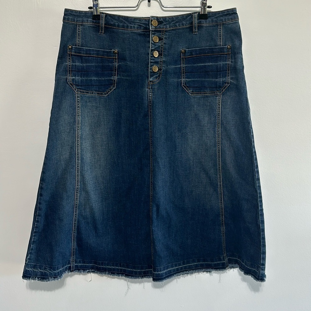 Style j denim skirt​​